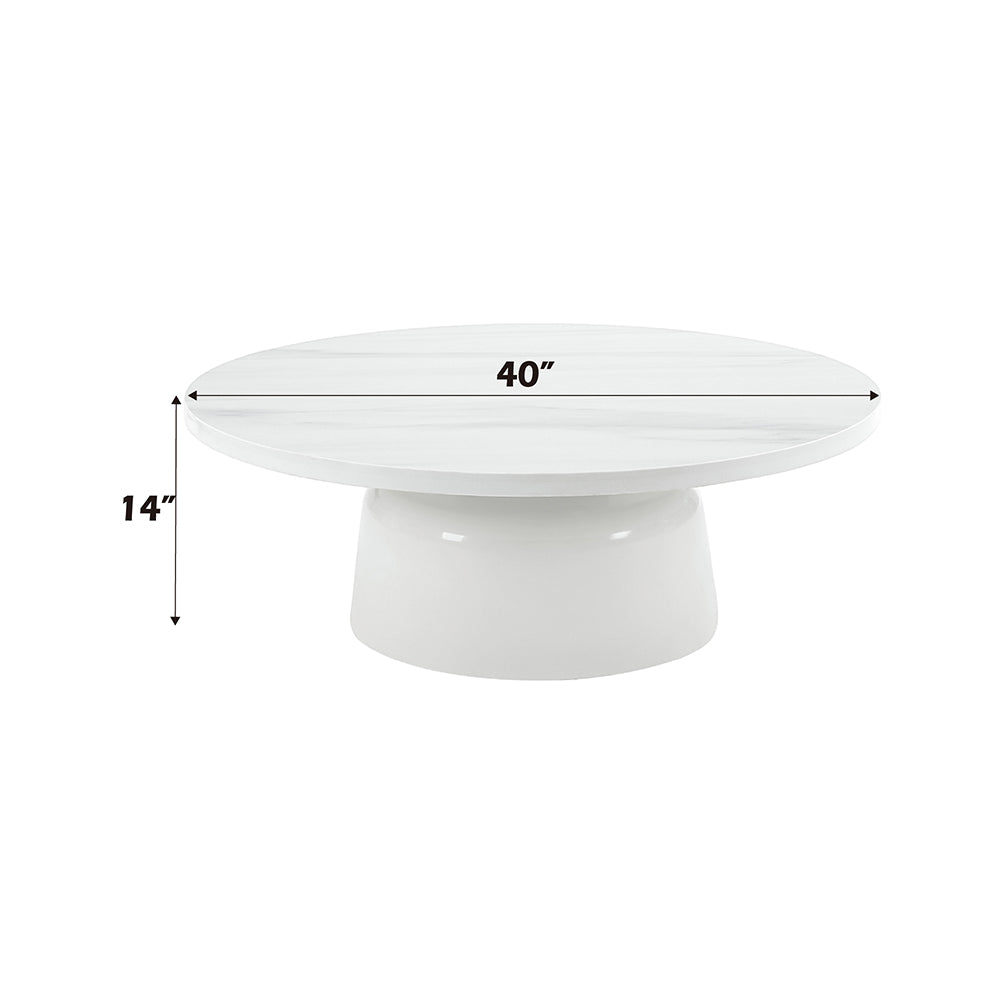 ACME Zaid Coffee Table – room setting – Lusso Furniture Miami