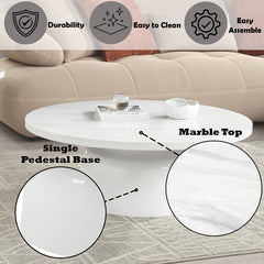 ACME Zaid Coffee Table – back view – Lusso Furniture Miami
