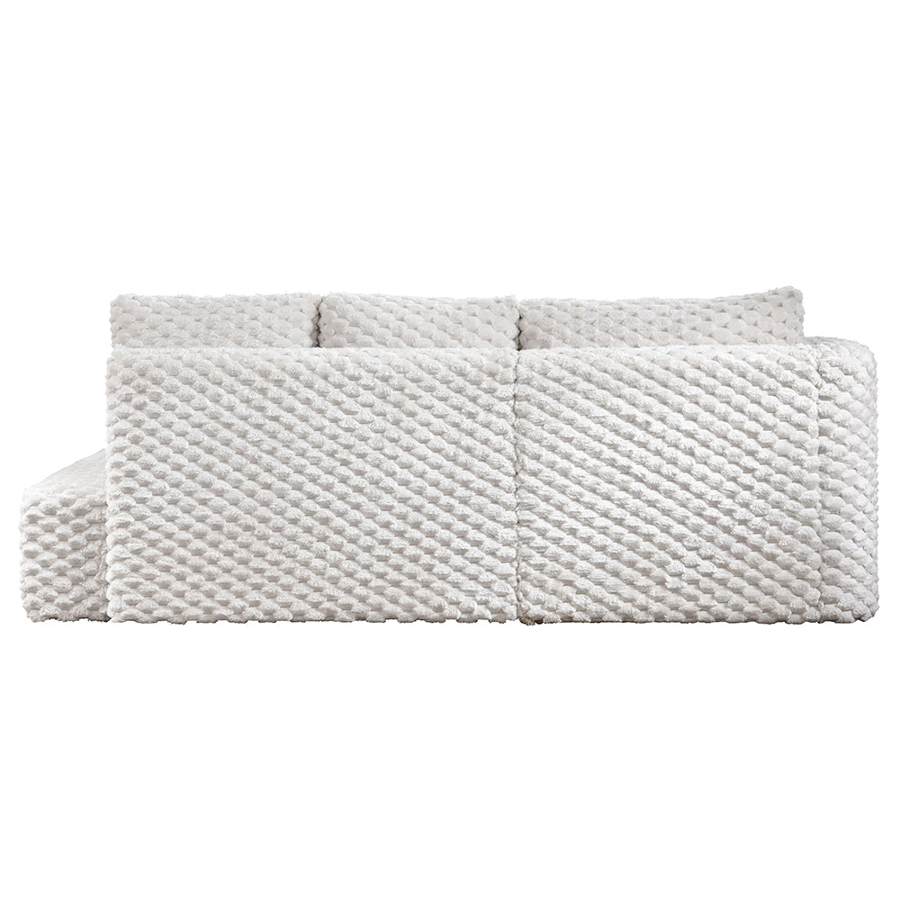 ACME Manya Sectional Sofa – room setting – Lusso Furniture Miami