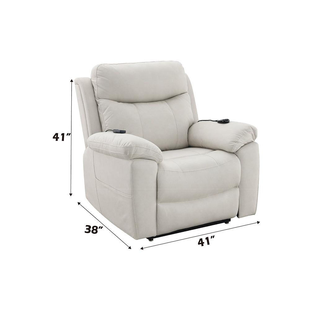 ACME Chriki Power Lift Recliner – view 14 – Lusso Furniture Miami