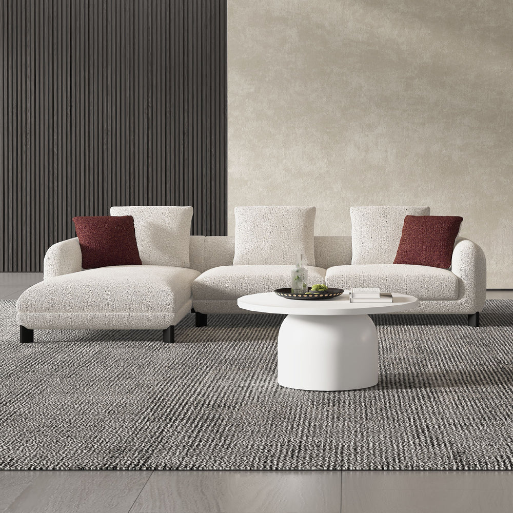 ACME Mardi Sectional Sofa – front view – Lusso Furniture Miami