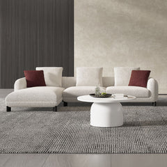 ACME Mardi Sectional Sofa – front view – Lusso Furniture Miami