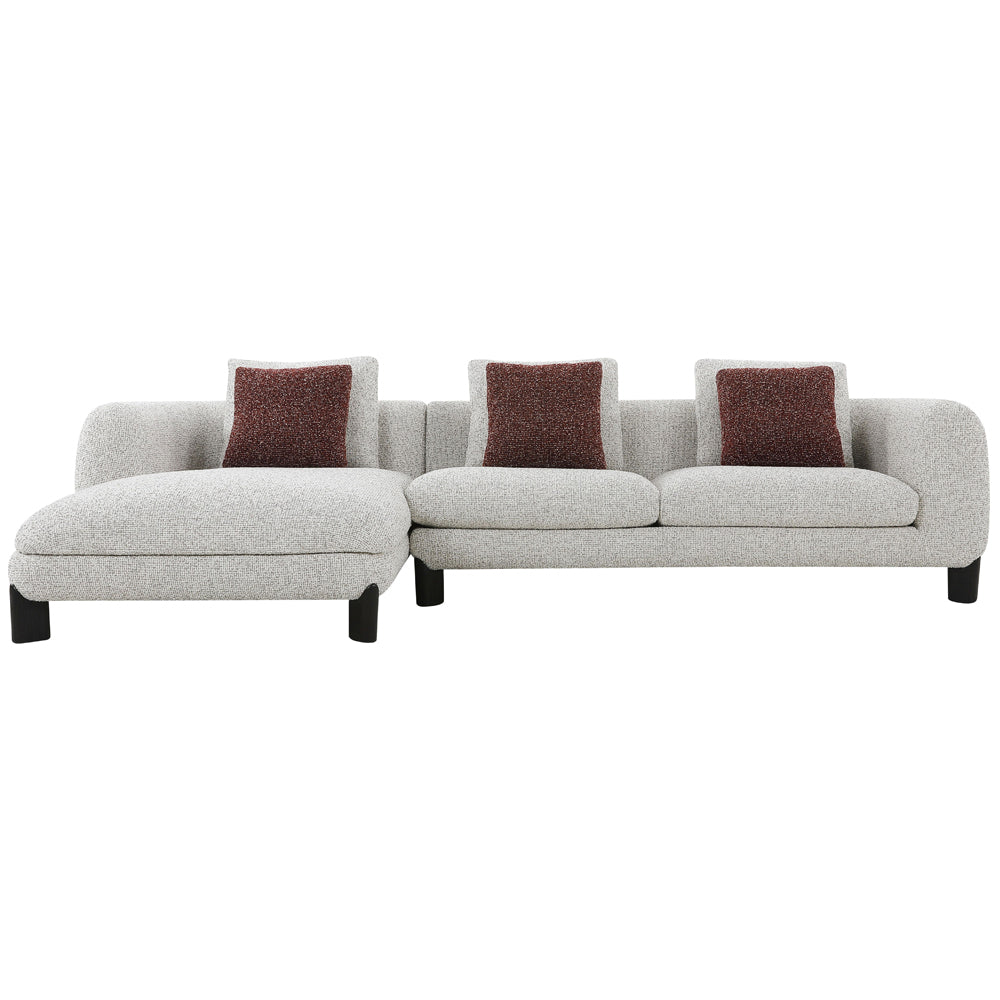 ACME Mardi Sectional Sofa – side view – Lusso Furniture Miami