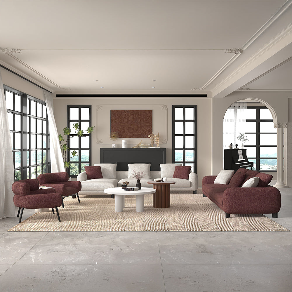 ACME Mardi Sectional Sofa – finish detail – Lusso Furniture Miami