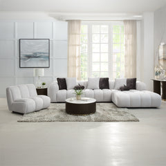 ACME Manilla Sectional Sofa – finish detail – Lusso Furniture Miami