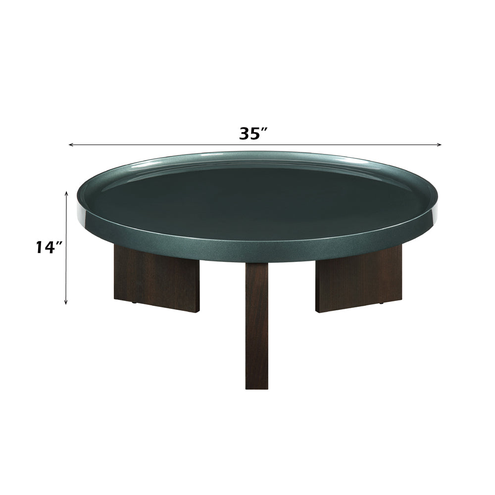 ACME Lakita Coffee Table – room setting – Lusso Furniture Miami