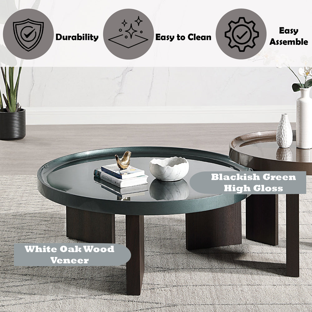 ACME Lakita Coffee Table – back view – Lusso Furniture Miami