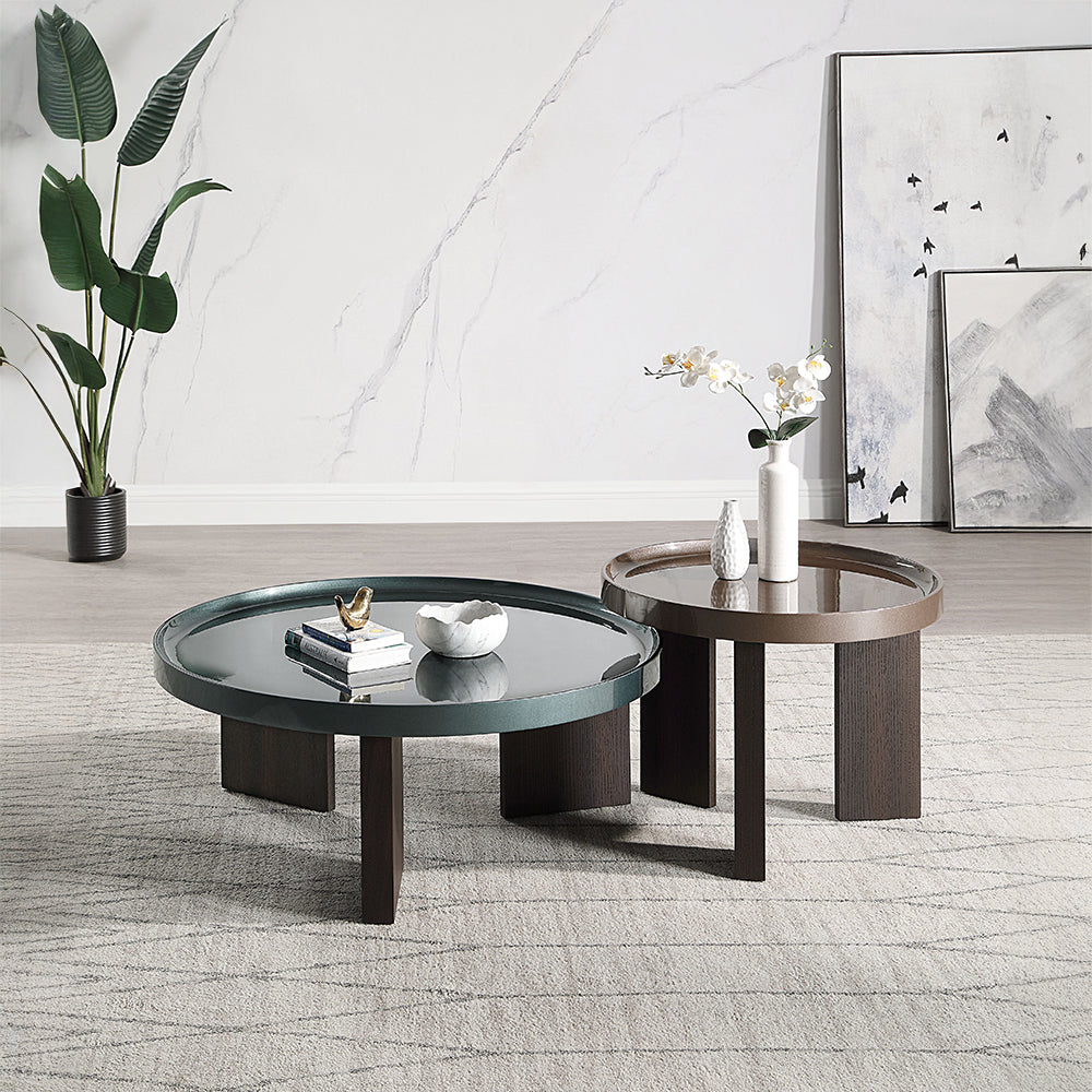 ACME Lakita Coffee Table – top view – Lusso Furniture Miami