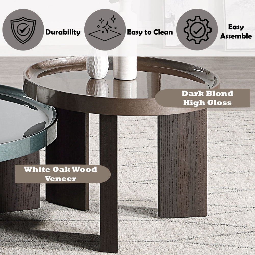 ACME Lakita End Table – back view – Lusso Furniture Miami