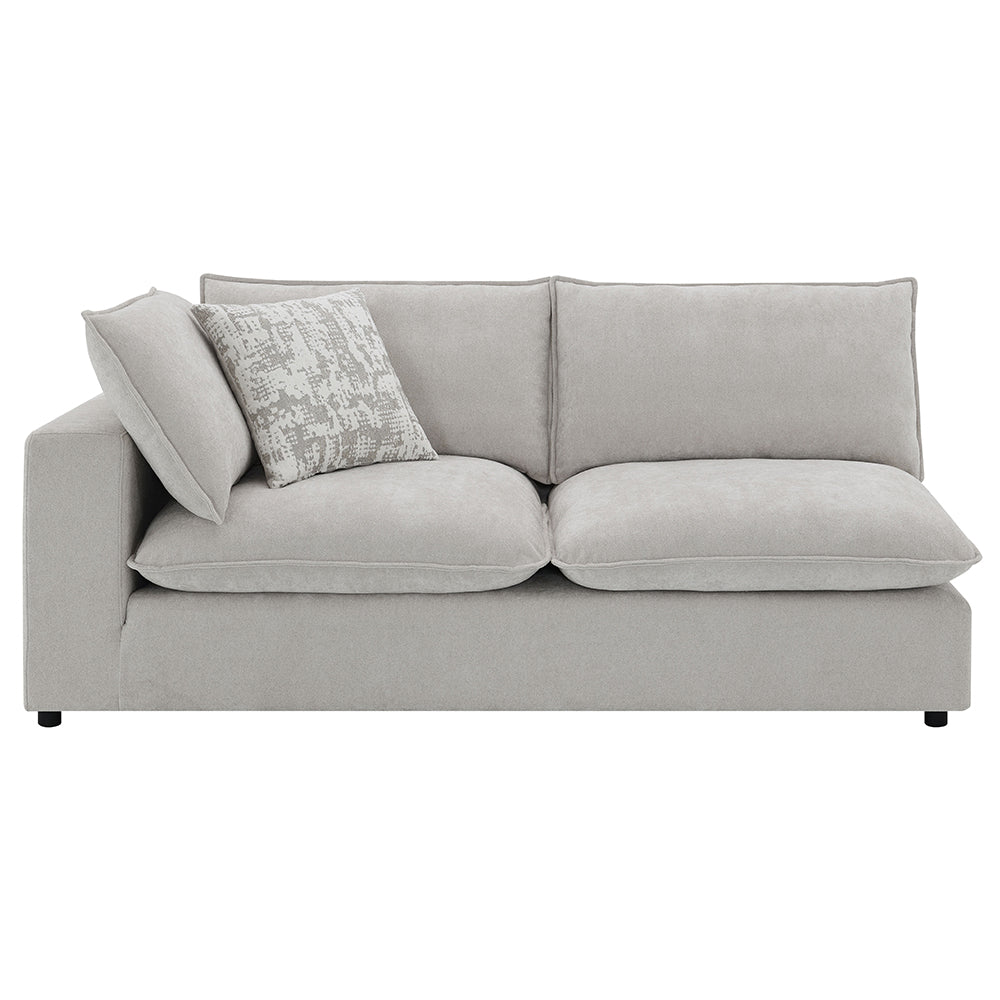 ACME Marisa Modular Left Facing Loveseat – angle view – Lusso Furniture Miami