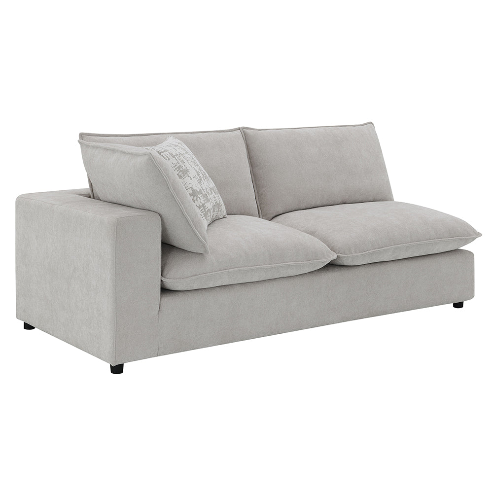 ACME Marisa Modular Left Facing Loveseat – side view – Lusso Furniture Miami