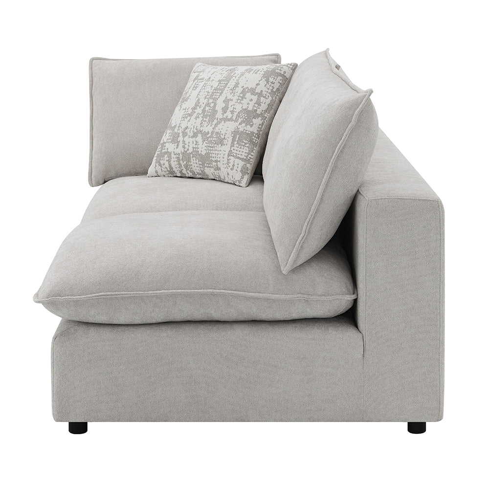 ACME Marisa Modular Left Facing Loveseat – back view – Lusso Furniture Miami