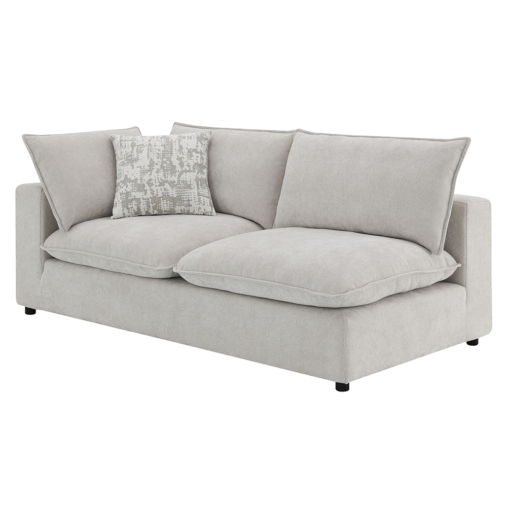 ACME Marisa Modular Left Facing Loveseat – top view – Lusso Furniture Miami