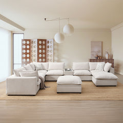 ACME Marisa Modular Left Facing Loveseat – view 20 – Lusso Furniture Miami