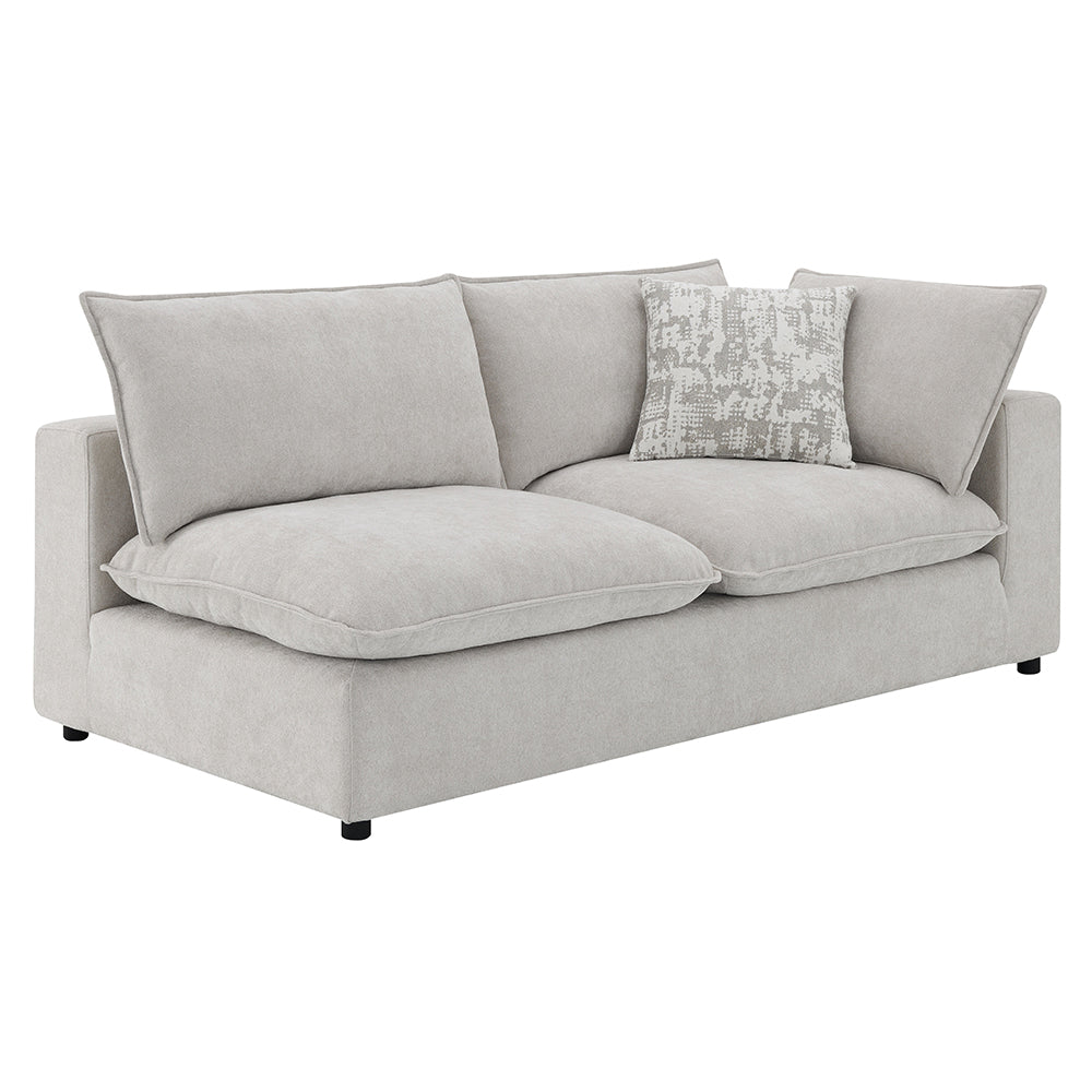 ACME Marisa Modular Right Facing Loveseat – back view – Lusso Furniture Miami