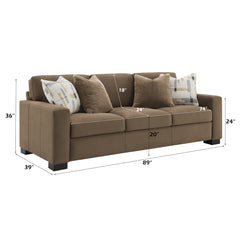 ACME Darya Sofa – back view – Lusso Furniture Miami