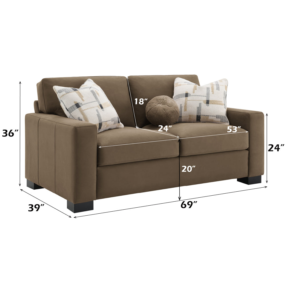 ACME Darya Loveseat – back view – Lusso Furniture Miami