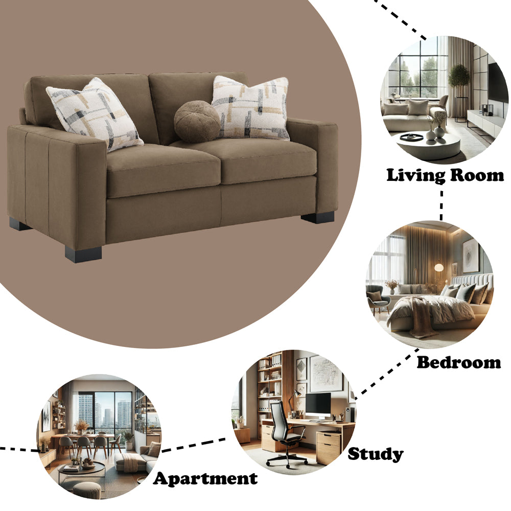 ACME Darya Loveseat – top view – Lusso Furniture Miami