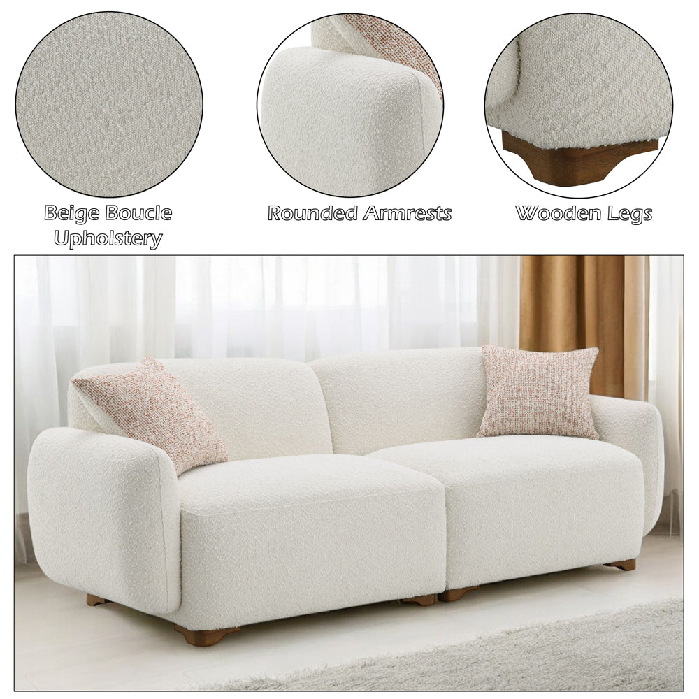 ACME Darius Sofa – finish detail – Lusso Furniture Miami