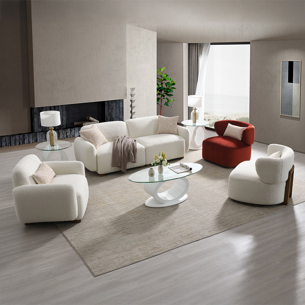 ACME Darius Sofa – alternate view – Lusso Furniture Miami