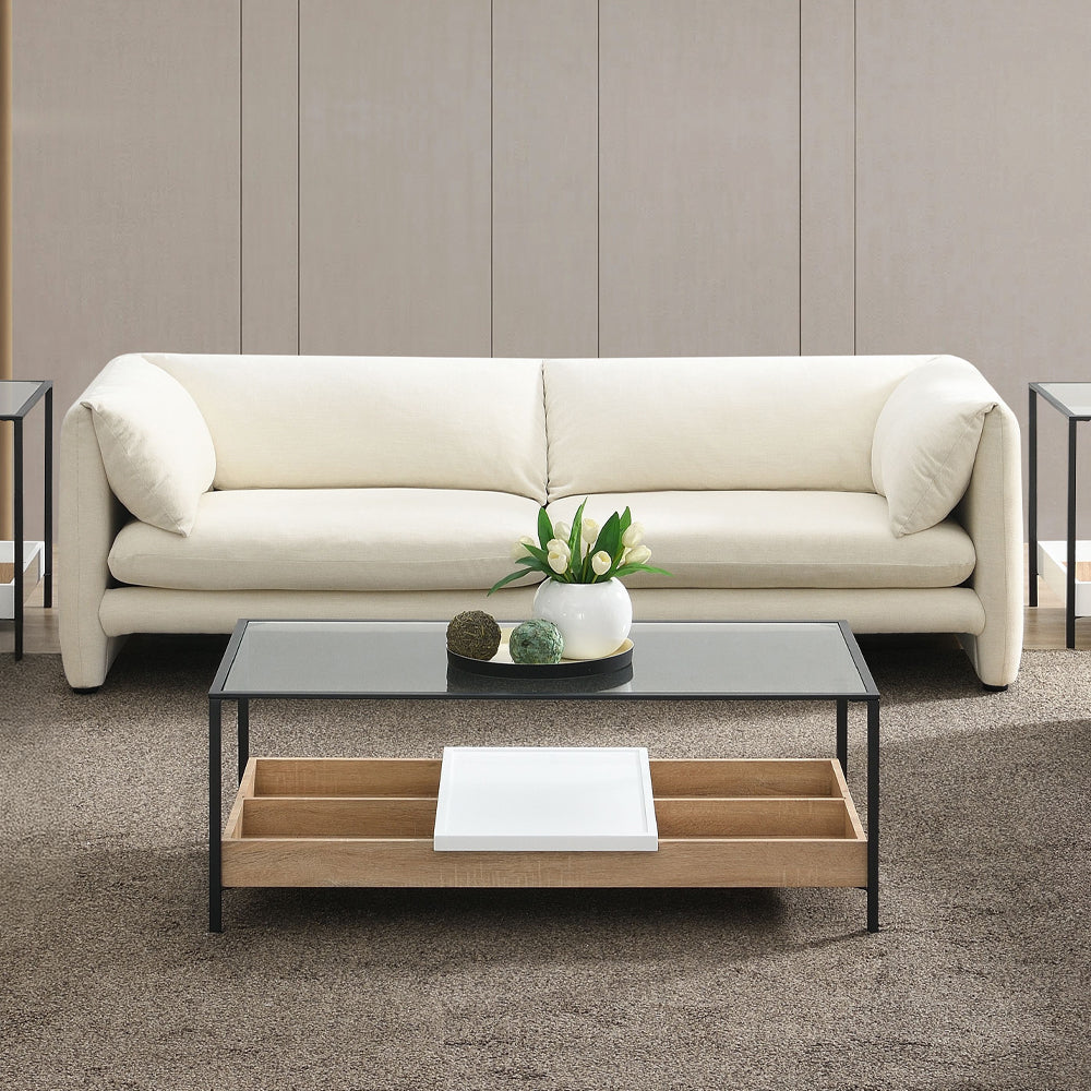 ACME Jaeda Sofa – front view – Lusso Furniture Miami