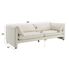 ACME Jaeda Sofa – finish detail – Lusso Furniture Miami