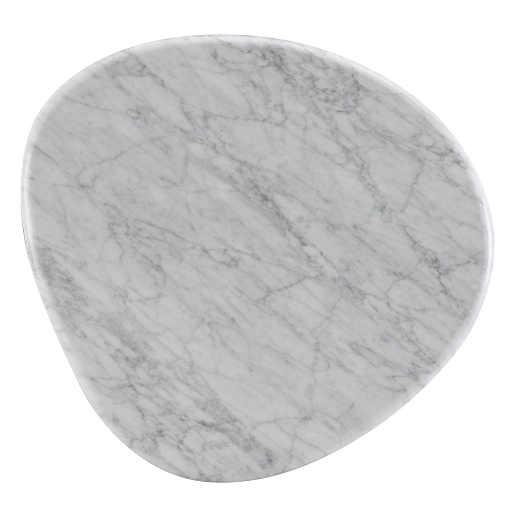 ACME Haidar Marble End Table – detail – Lusso Furniture Miami