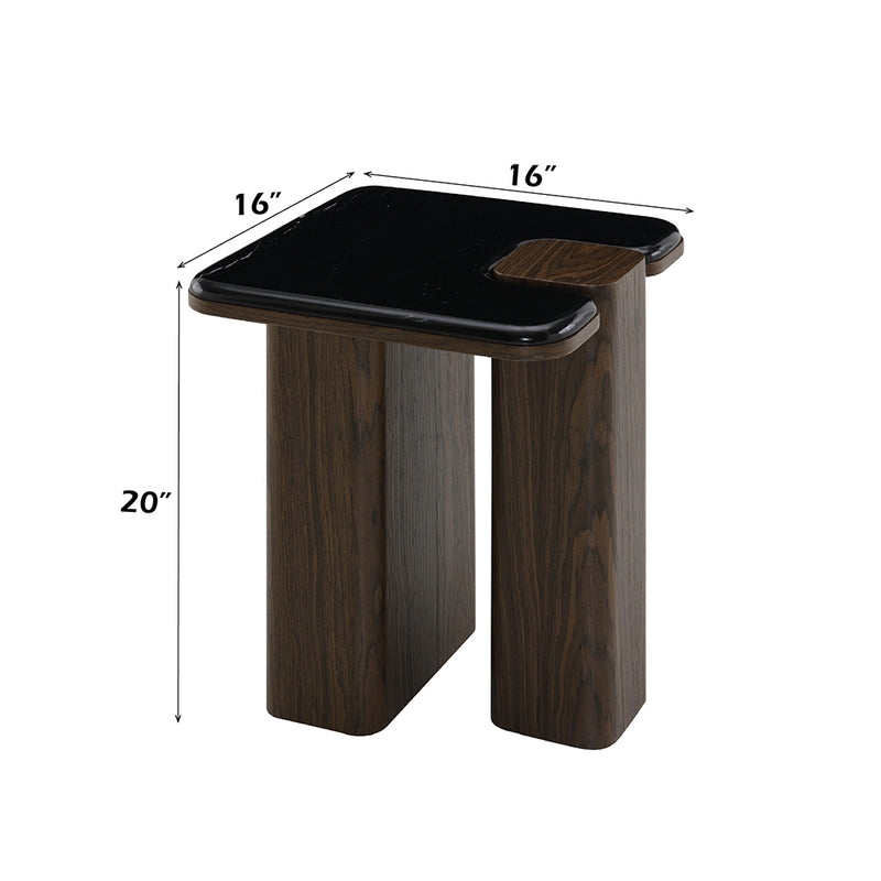 ACME Dana Marble End Table-zoom-