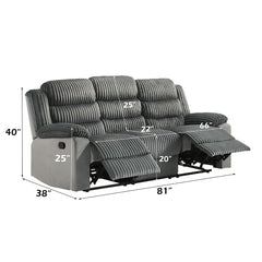 ACME Lesley Motion Sofa – top view – Lusso Furniture Miami