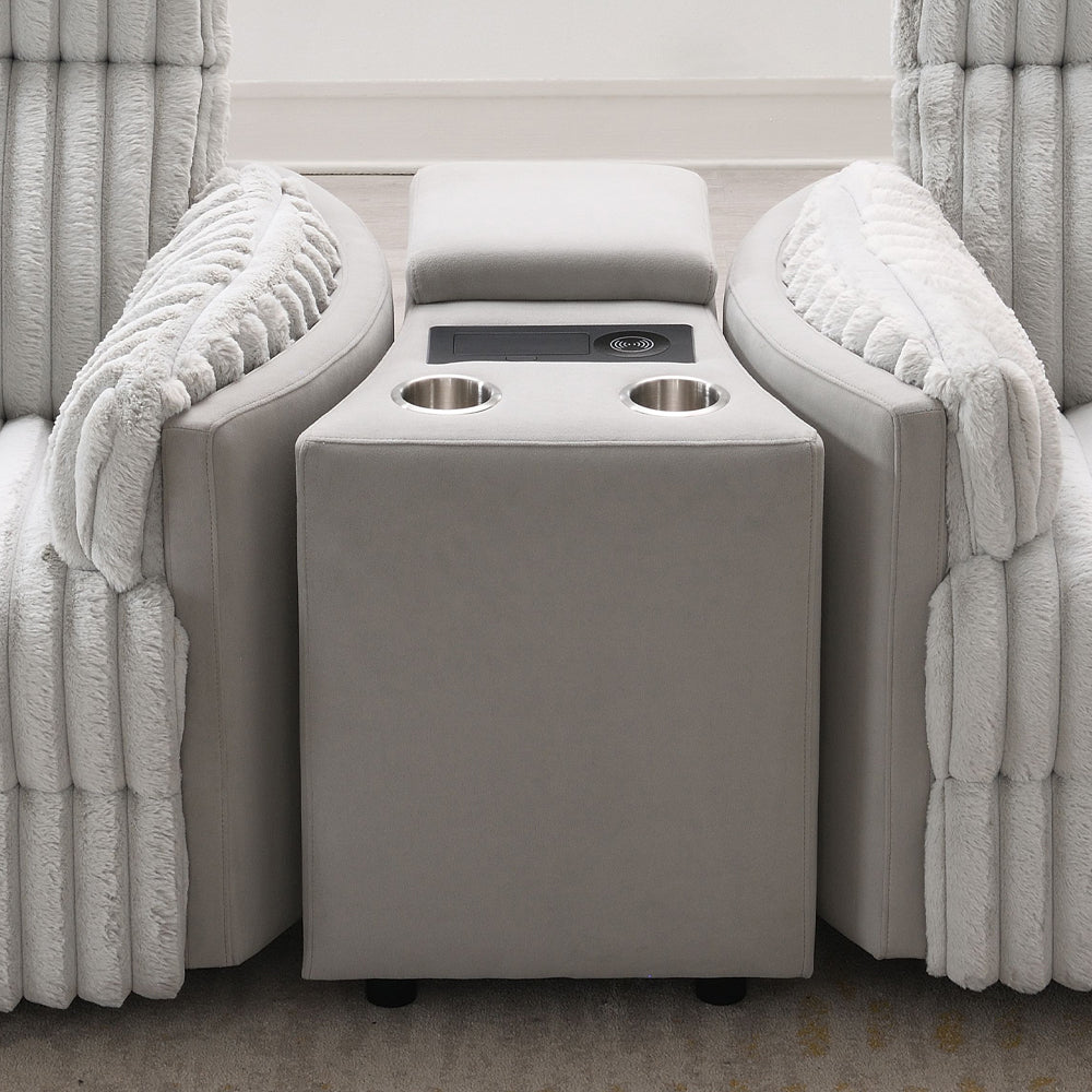 ACME Emee Console – front view – Lusso Furniture Miami