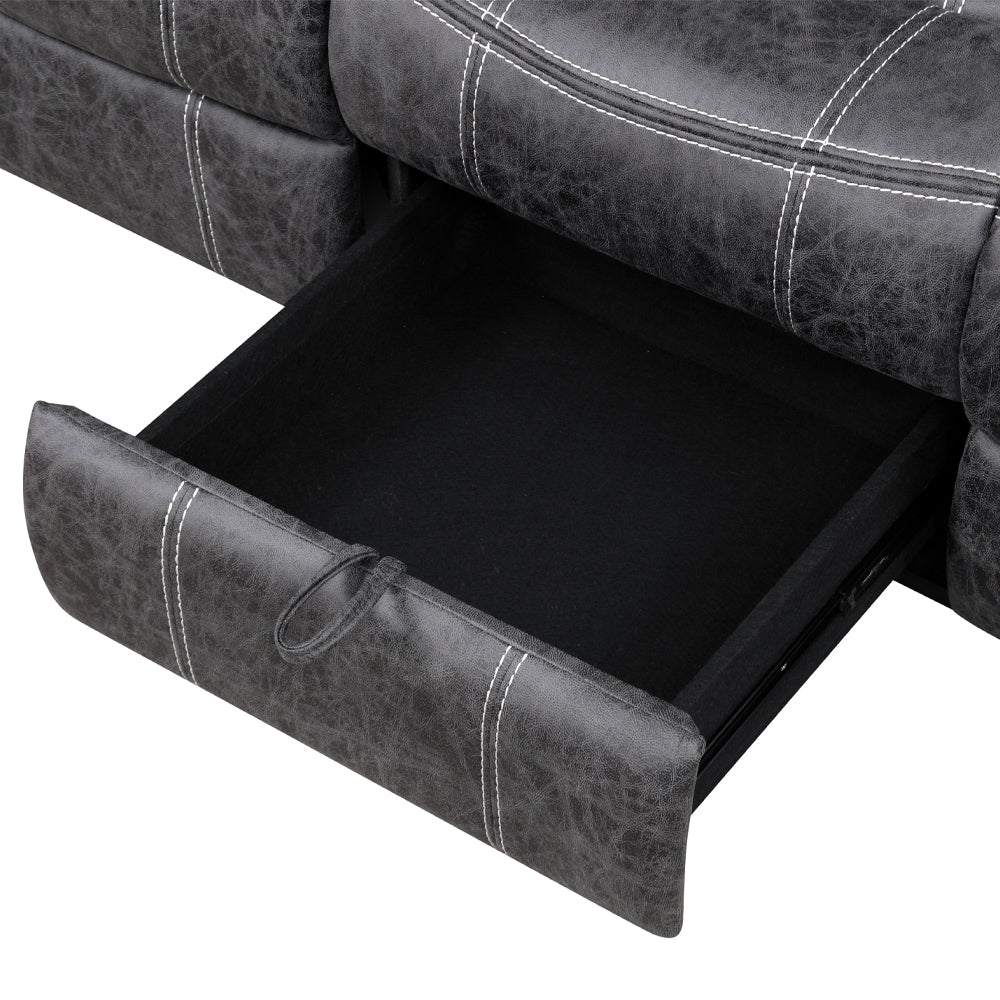 ACME Zubaida Power Motion Sofa – top view – Lusso Furniture Miami