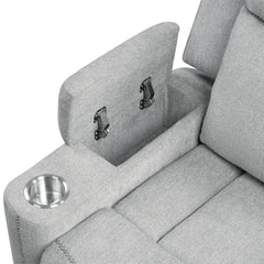 ACME Galya Motion Sofa – back view – Lusso Furniture Miami