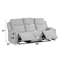 ACME Galya Motion Sofa – close-up – Lusso Furniture Miami