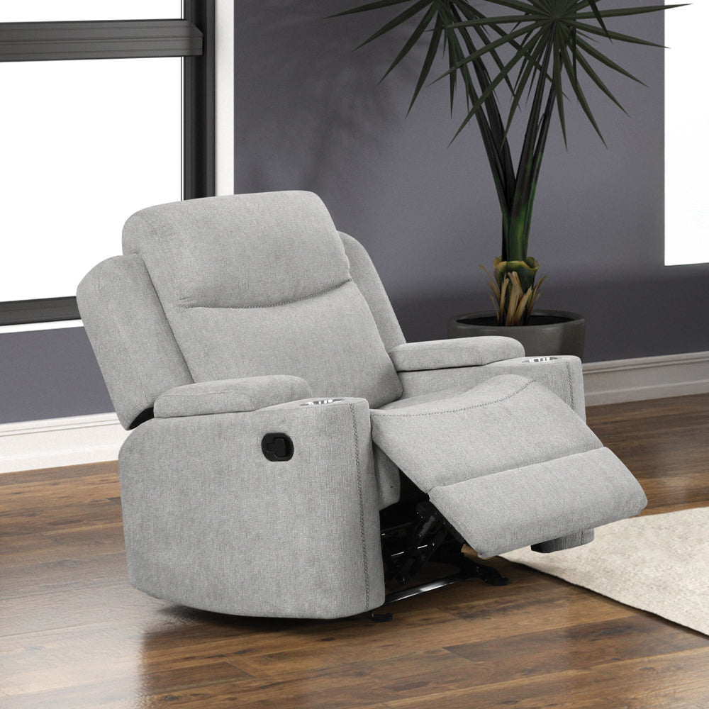 ACME Galya Motion Glider Recliner – front view – Lusso Furniture Miami