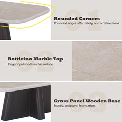 ACME Jacory Coffee Table – back view – Lusso Furniture Miami