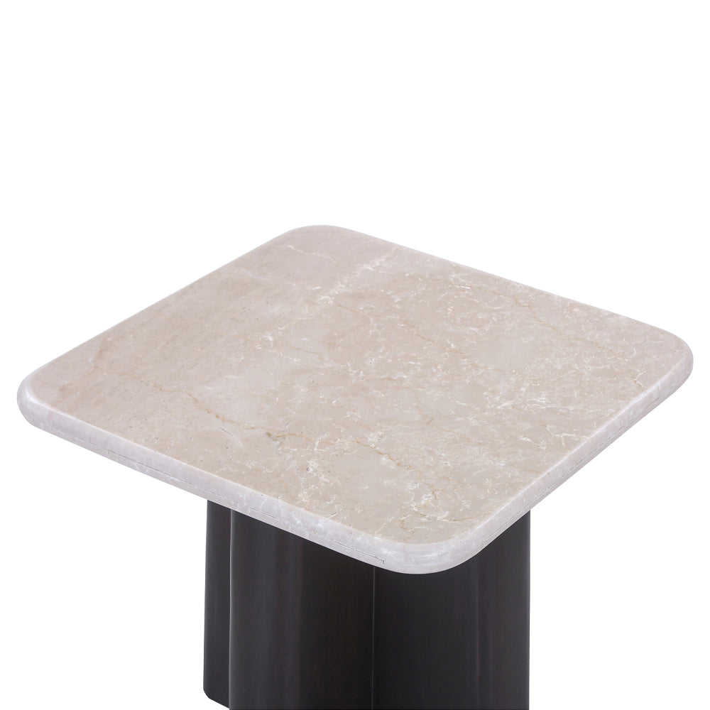 ACME Jacory End Table – side view – Lusso Furniture Miami