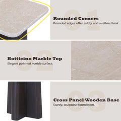 ACME Jacory End Table – room setting – Lusso Furniture Miami