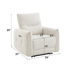 ACME Lalisa Power Motion Recliner – alternate view – Lusso Furniture Miami
