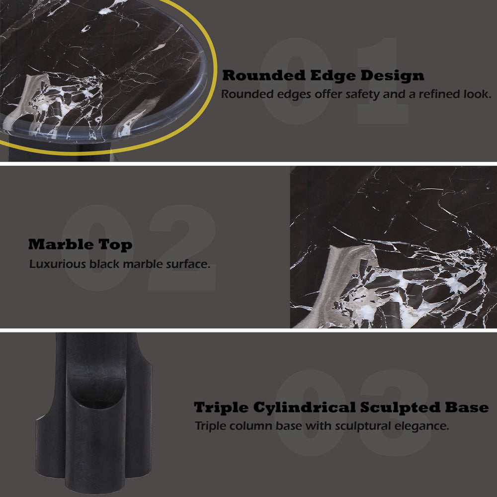 ACME Kinton End Table – room setting – Lusso Furniture Miami
