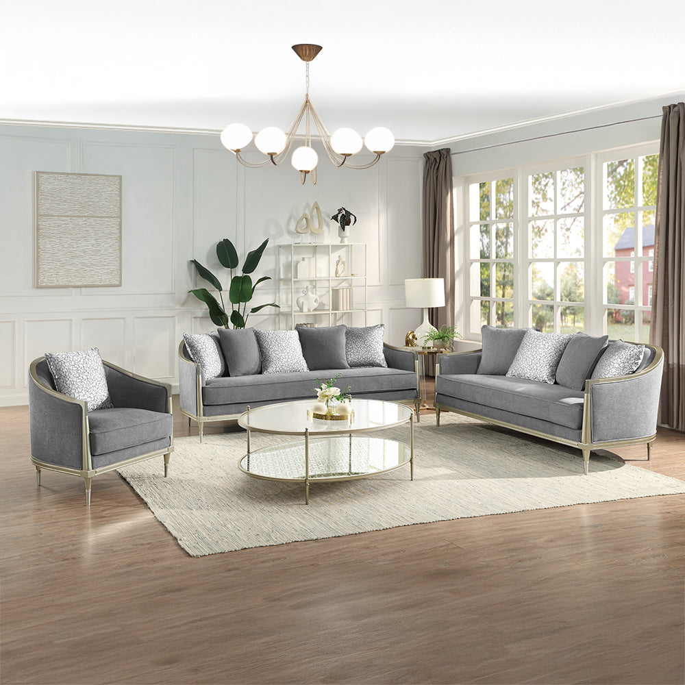 ACME Fernando Sofa – top view – Lusso Furniture Miami
