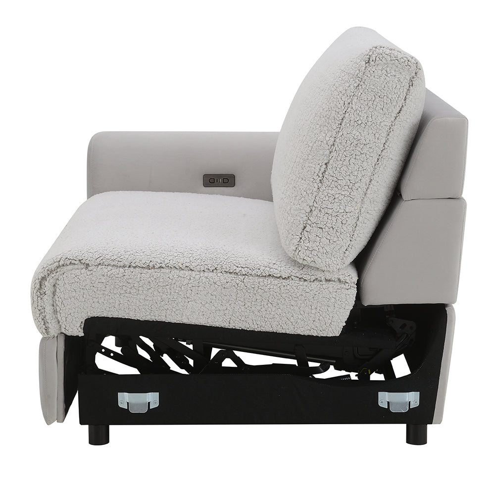 ACME Tarrance Modular LF Power Recliner – finish detail – Lusso Furniture Miami