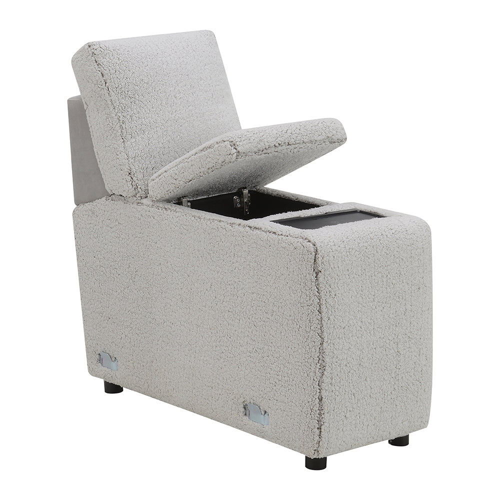 ACME Tarrance Modular Charging Console – top view – Lusso Furniture Miami