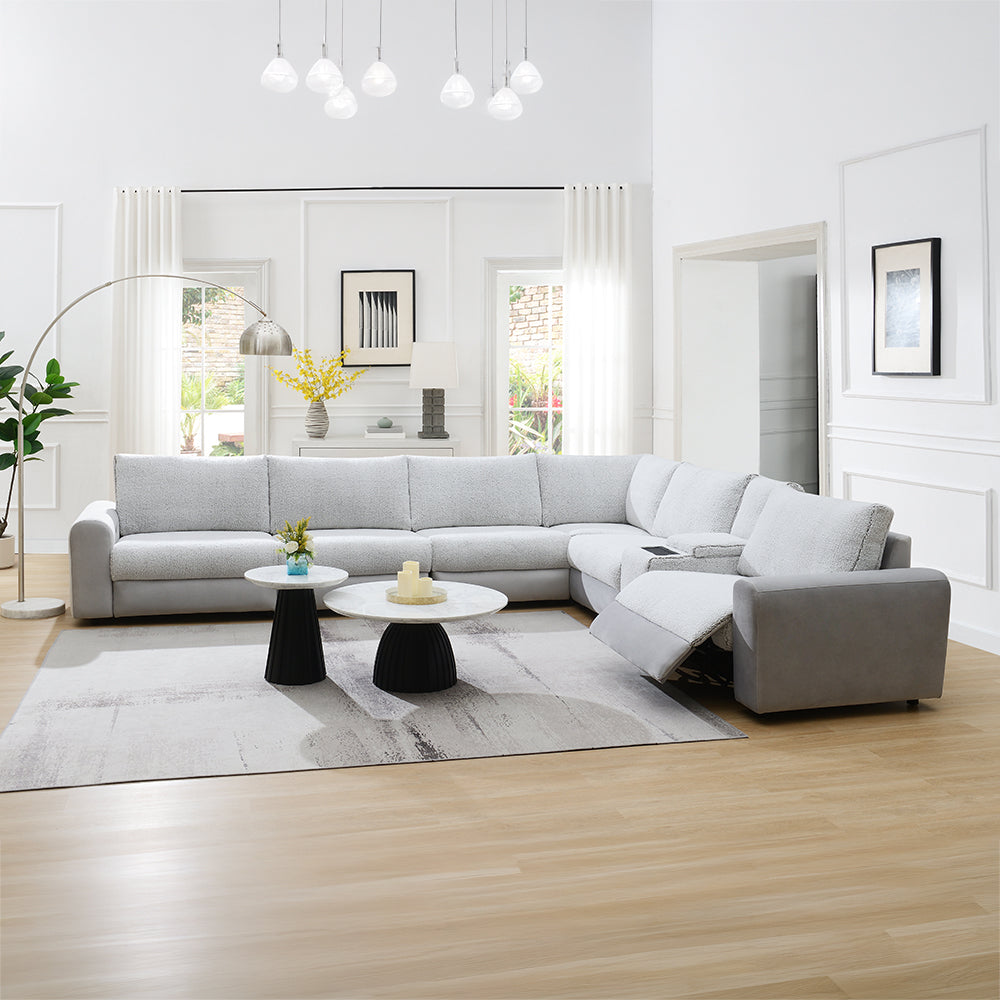 ACME Tarrance Modular Charging Console – angle view – Lusso Furniture Miami