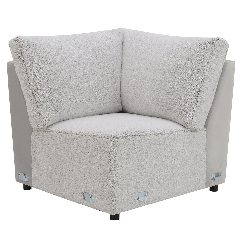ACME Tarrance Modular Wedge – side view – Lusso Furniture Miami
