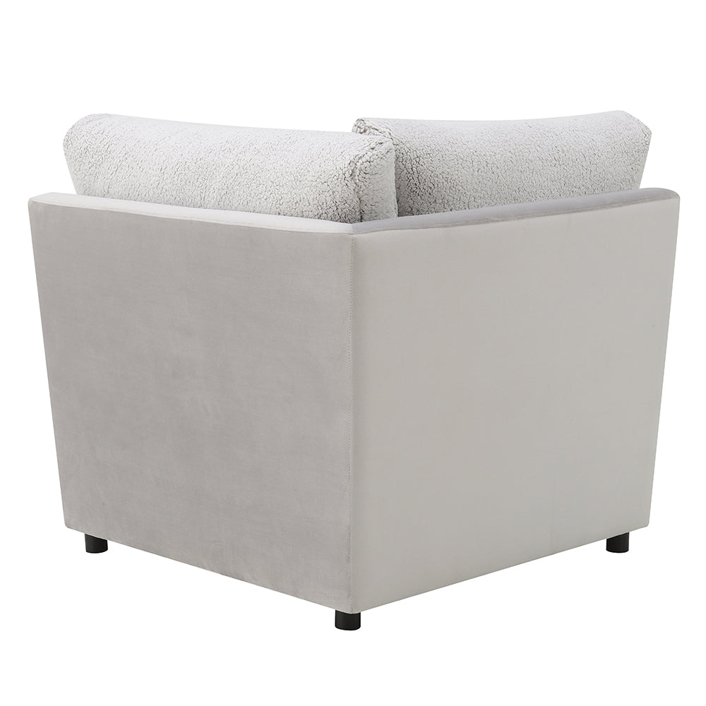 ACME Tarrance Modular Wedge – back view – Lusso Furniture Miami