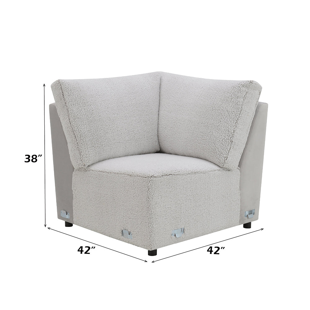 ACME Tarrance Modular Wedge – alternate view – Lusso Furniture Miami