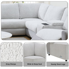 ACME Tarrance Modular Wedge – finish detail – Lusso Furniture Miami