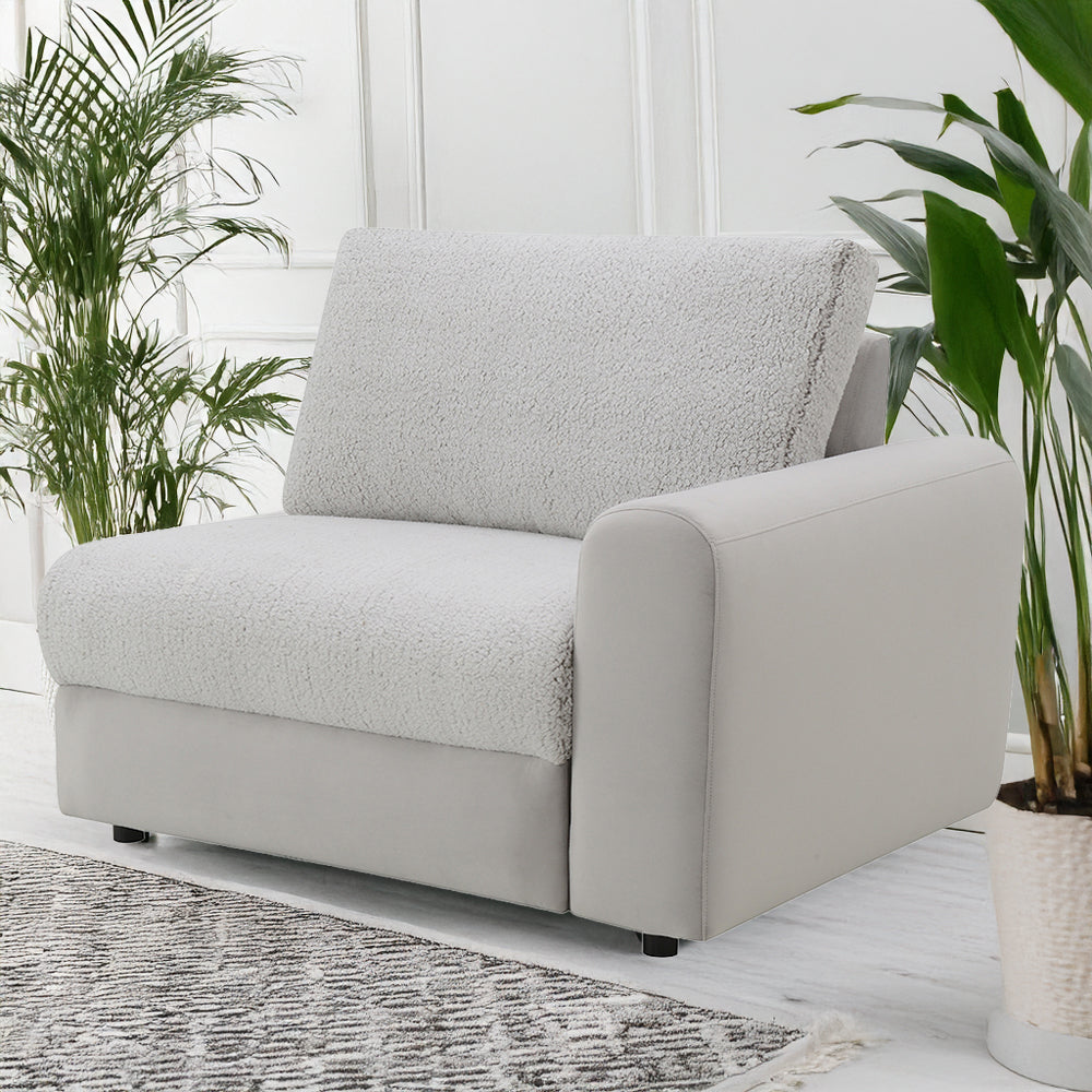 ACME Tarrance Modular RF Power Recliner – front view – Lusso Furniture Miami