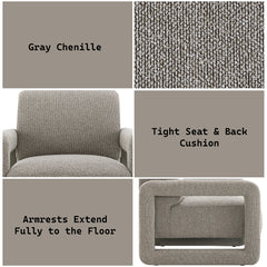 ACME Glenda Accent Chair – close-up – Lusso Furniture Miami
