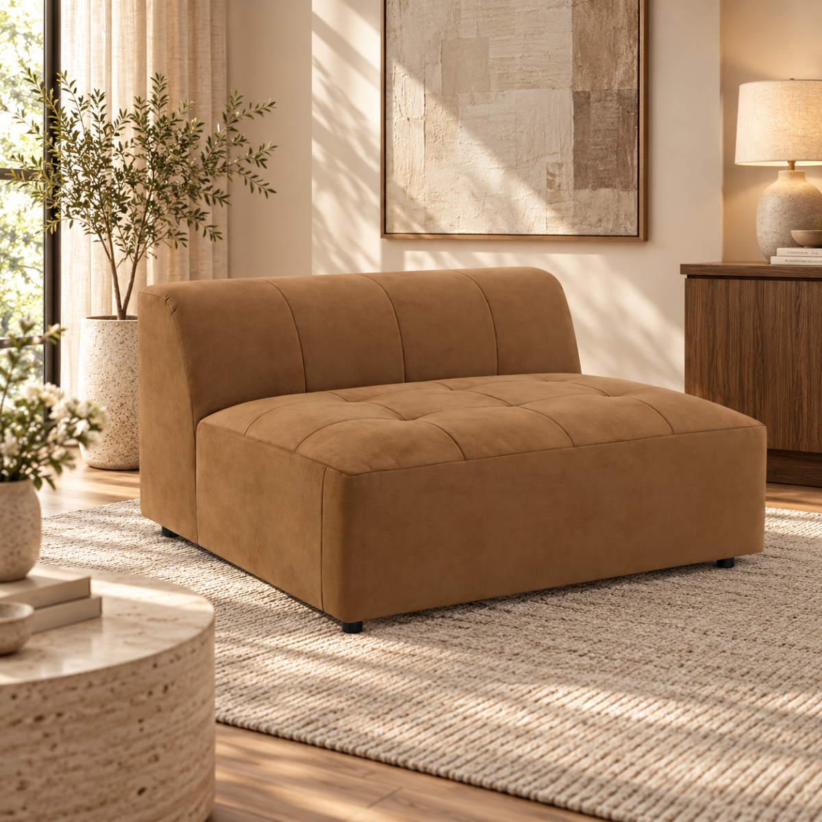 ACME Zoey Modular Armless Chair – view 17 – Lusso Furniture Miami